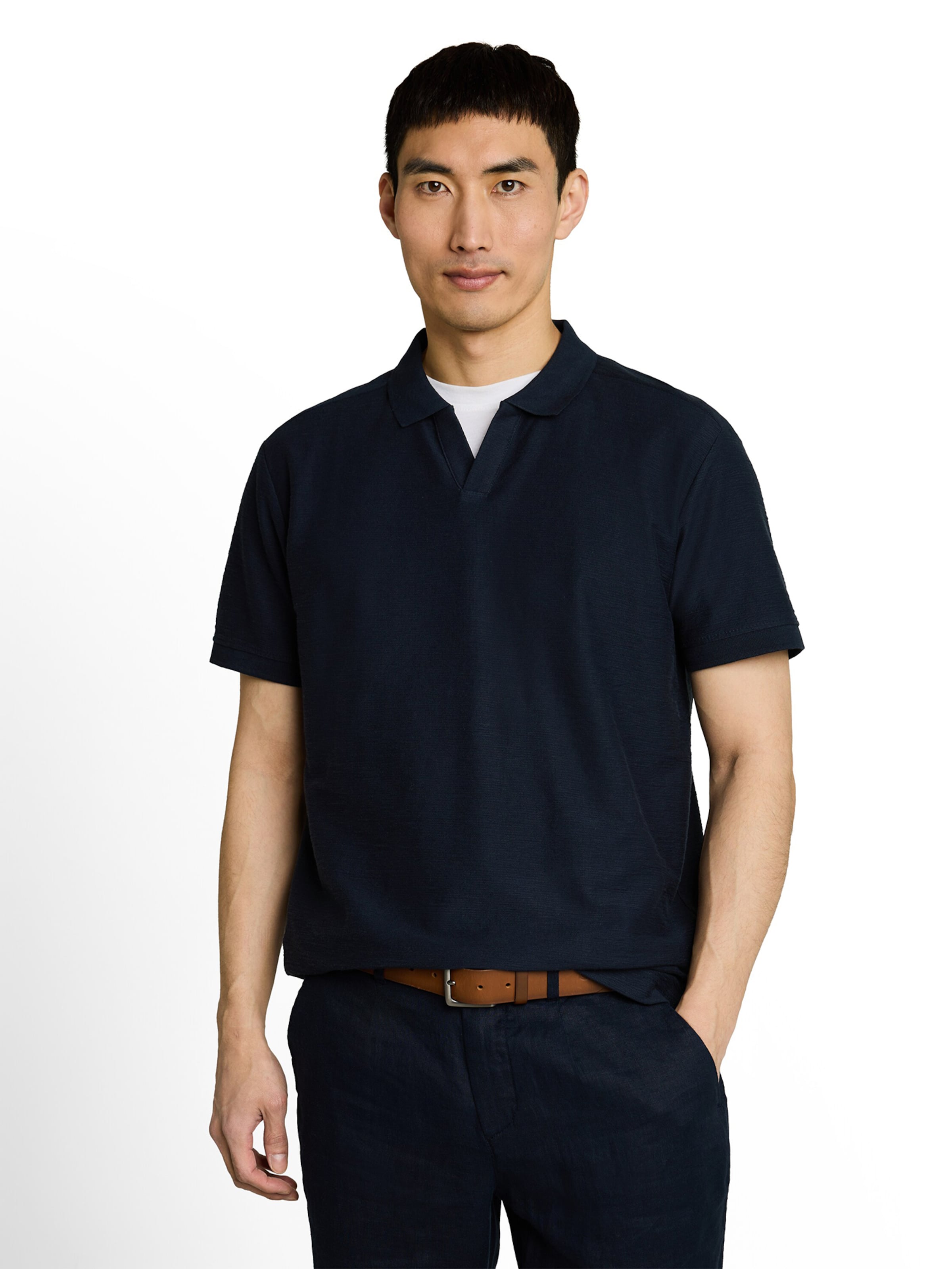 TOM TAILORMajica - plava boja: prednji dio