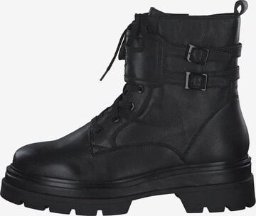 TAMARIS Schnürstiefelette in Schwarz