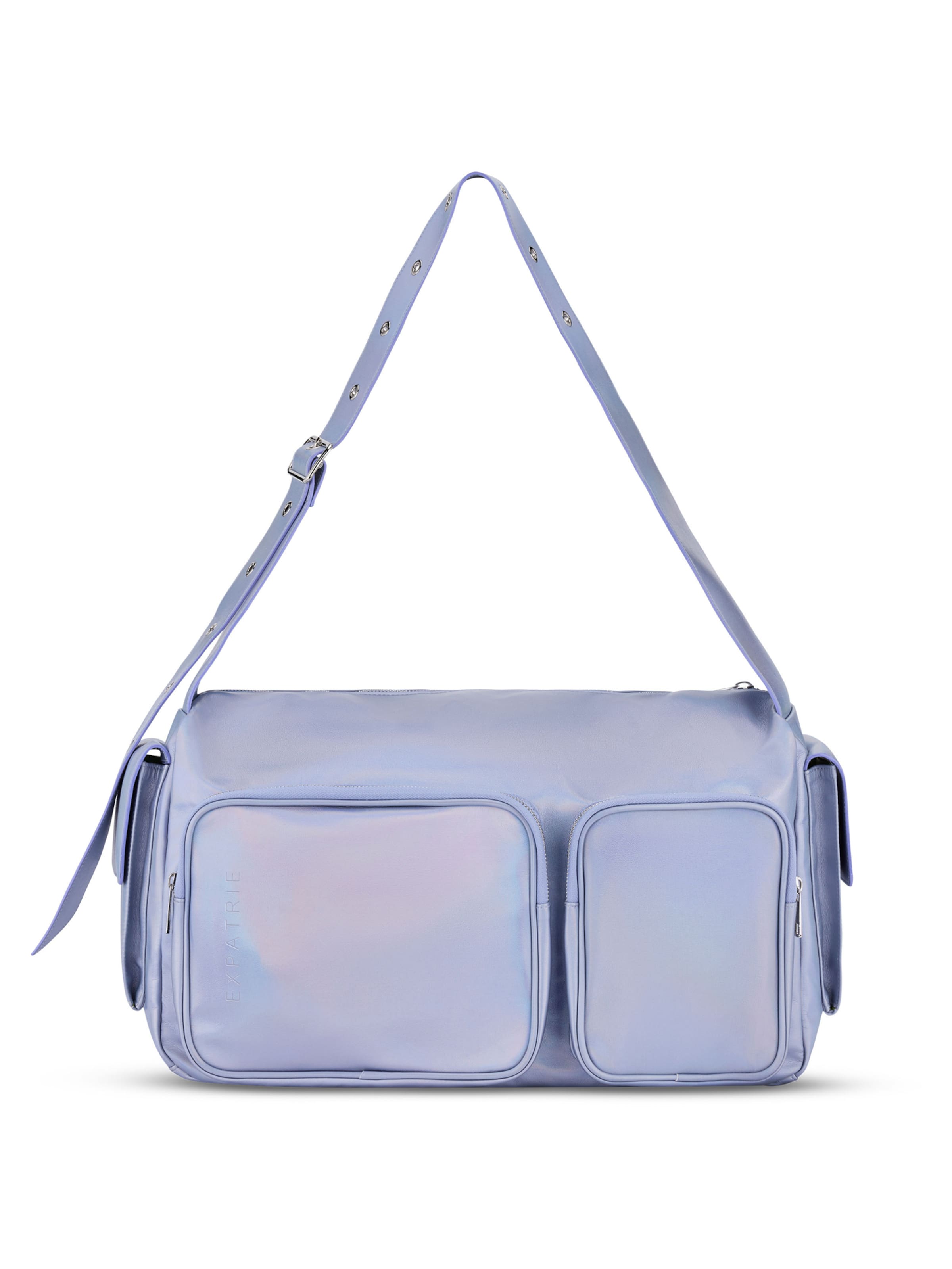 Expatrié Torba weekendowa 'Nova' w kolorze fioletowy: przód