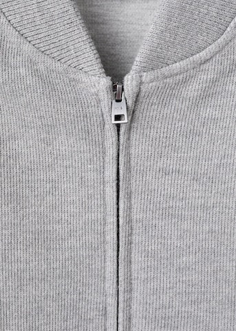 MANGO MAN Strickjacke 'Cerlerb' in Grau