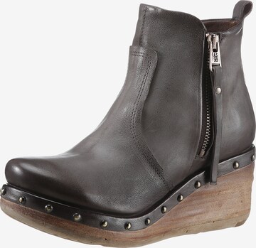 A.S.98 Ankle Boots in Grey: front