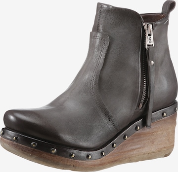 A.S.98 Ankle Boots in Grey: front