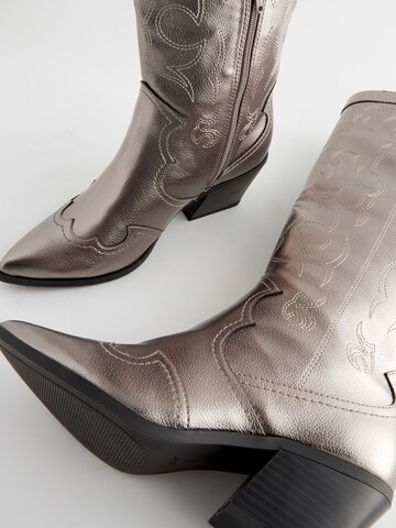 Bottes de cowboy Next en gris