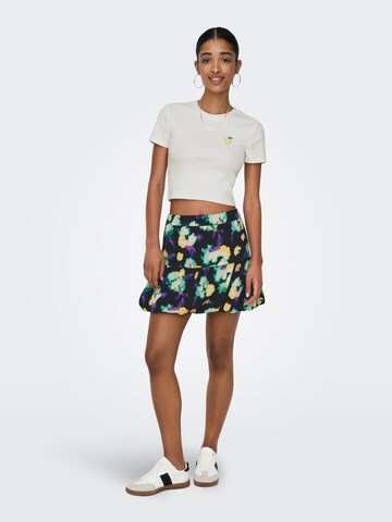 T-shirt 'ONLFRUITY' ONLY en blanc