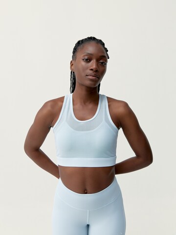 Born Living Yoga Sporttop 'Daya' in Blauw: voorkant