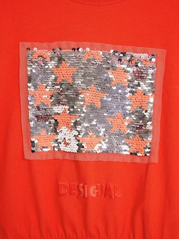 Desigual - Camisola 'Sequin' em vermelho