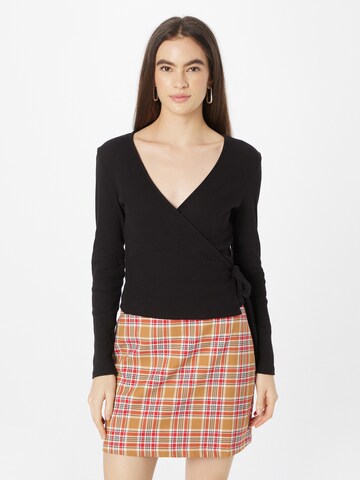 VILA Shirt 'Felia' in Schwarz: Vorderseite