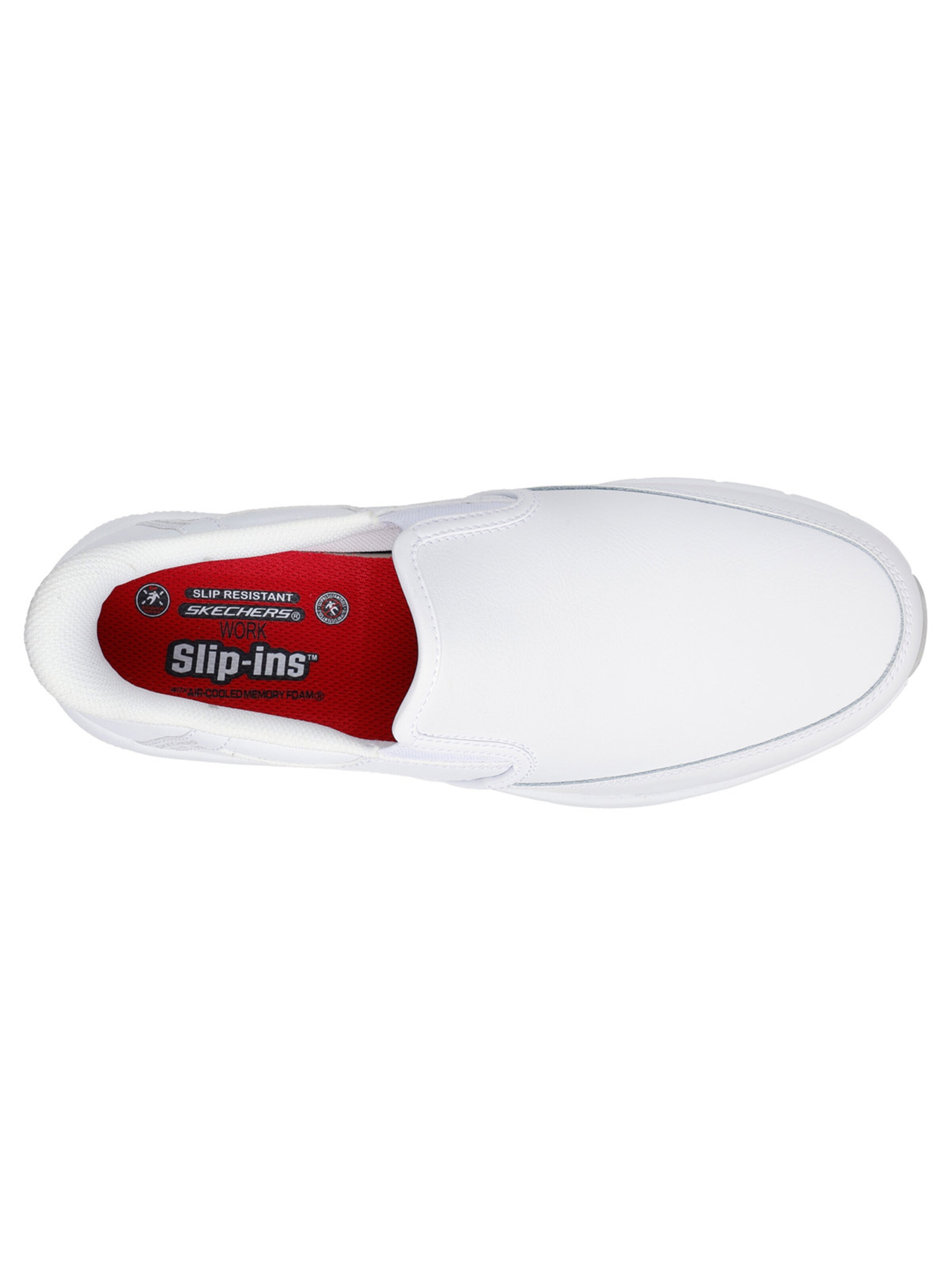 SKECHERS Halbschuh 'Freizeitschuhe Nampa Slip In' in Weiß