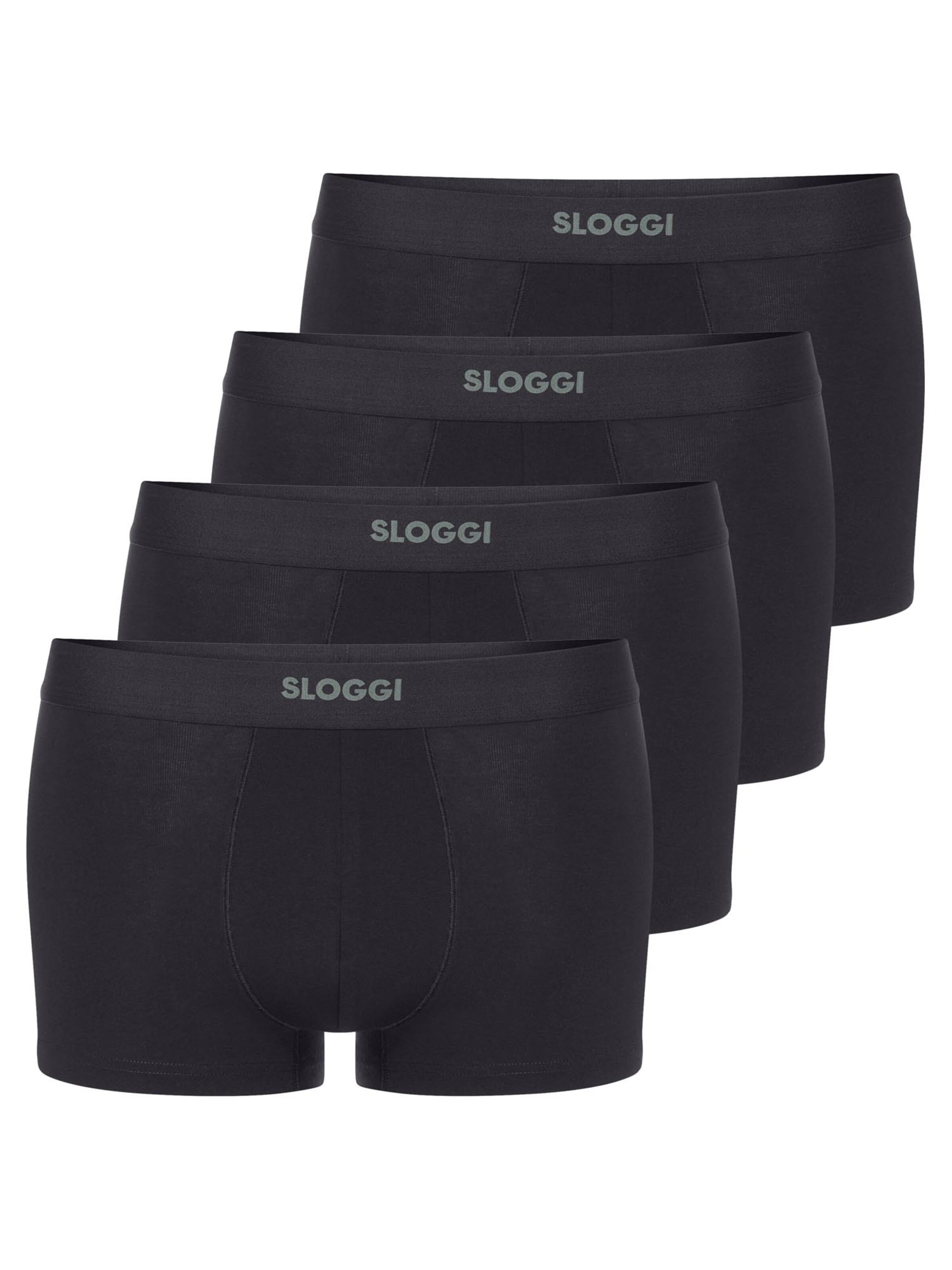 SLOGGI Boxer shorts 'men EVER Ease' in Black: front