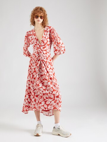 Robe SCOTCH & SODA en rouge : devant