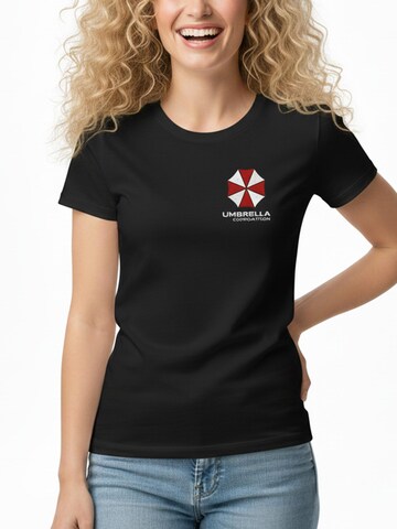 MAKAYA Shirt 'Umbrella' in Black