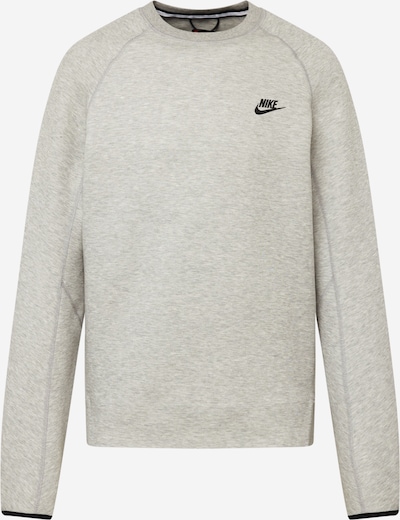 Nike Sportswear Sweat-shirt en gris chiné / noir, Vue avec produit