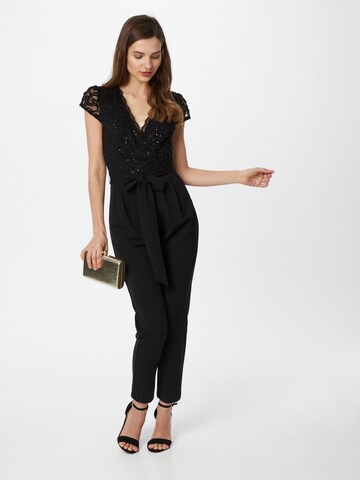 Skirt & Stiletto Jumpsuit in Schwarz