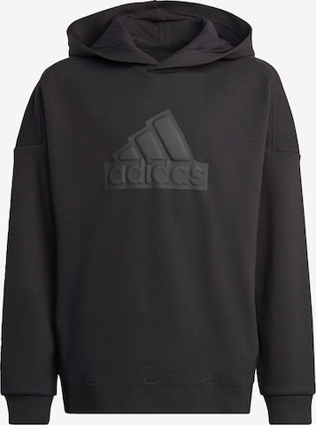 ADIDAS SPORTSWEAR Sport sweatshirt 'Future Icons' i svart: framsida