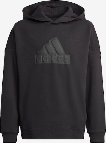 ADIDAS SPORTSWEARSportska sweater majica 'Future Icons' - crna boja: prednji dio