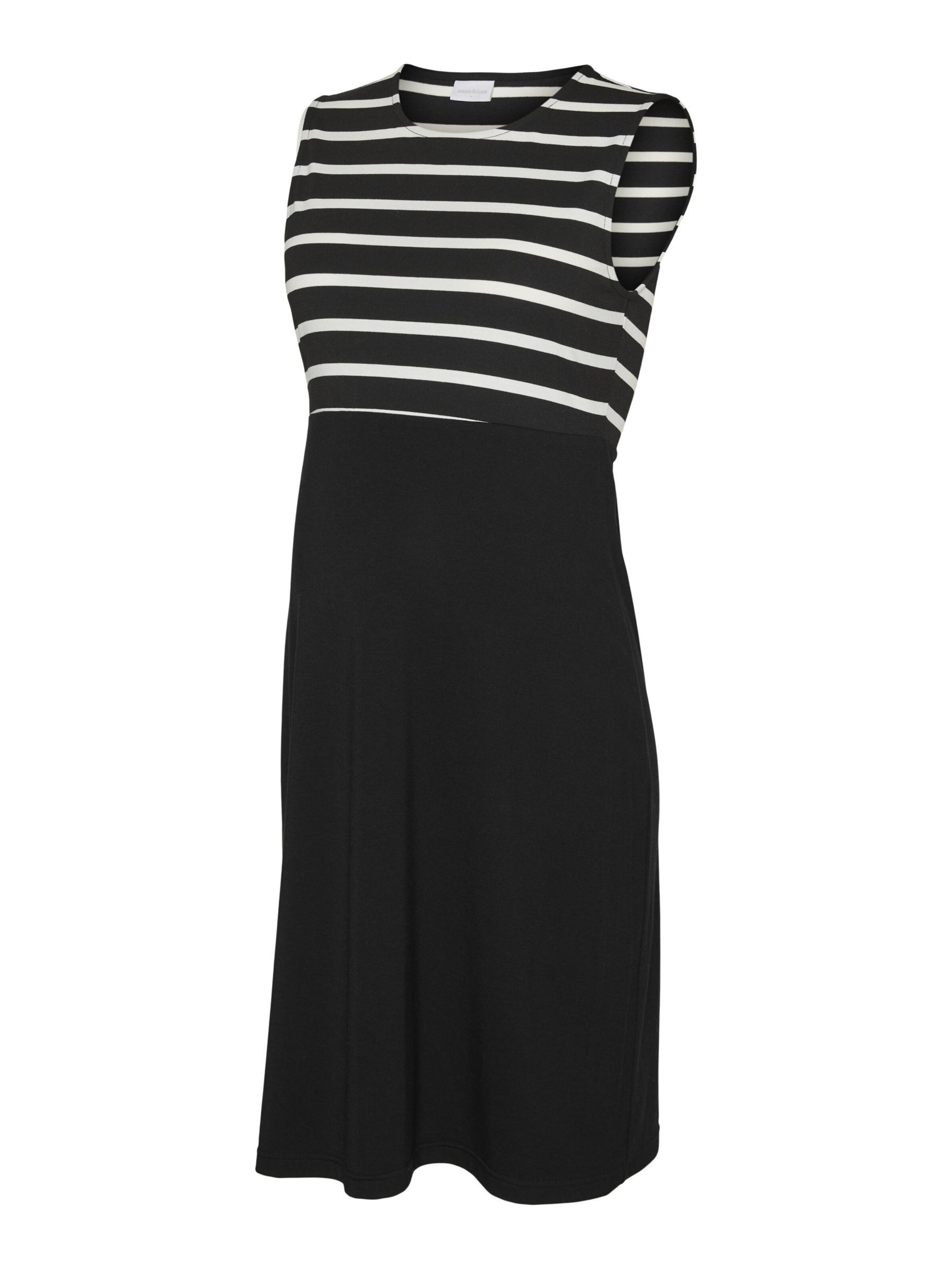 MAMALICIOUS - Vestido 'MLALARIS' en negro: frente