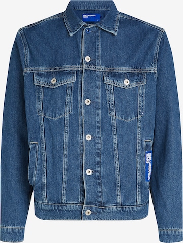 KARL LAGERFELD JEANS Prehodna jakna | modra barva: sprednja stran