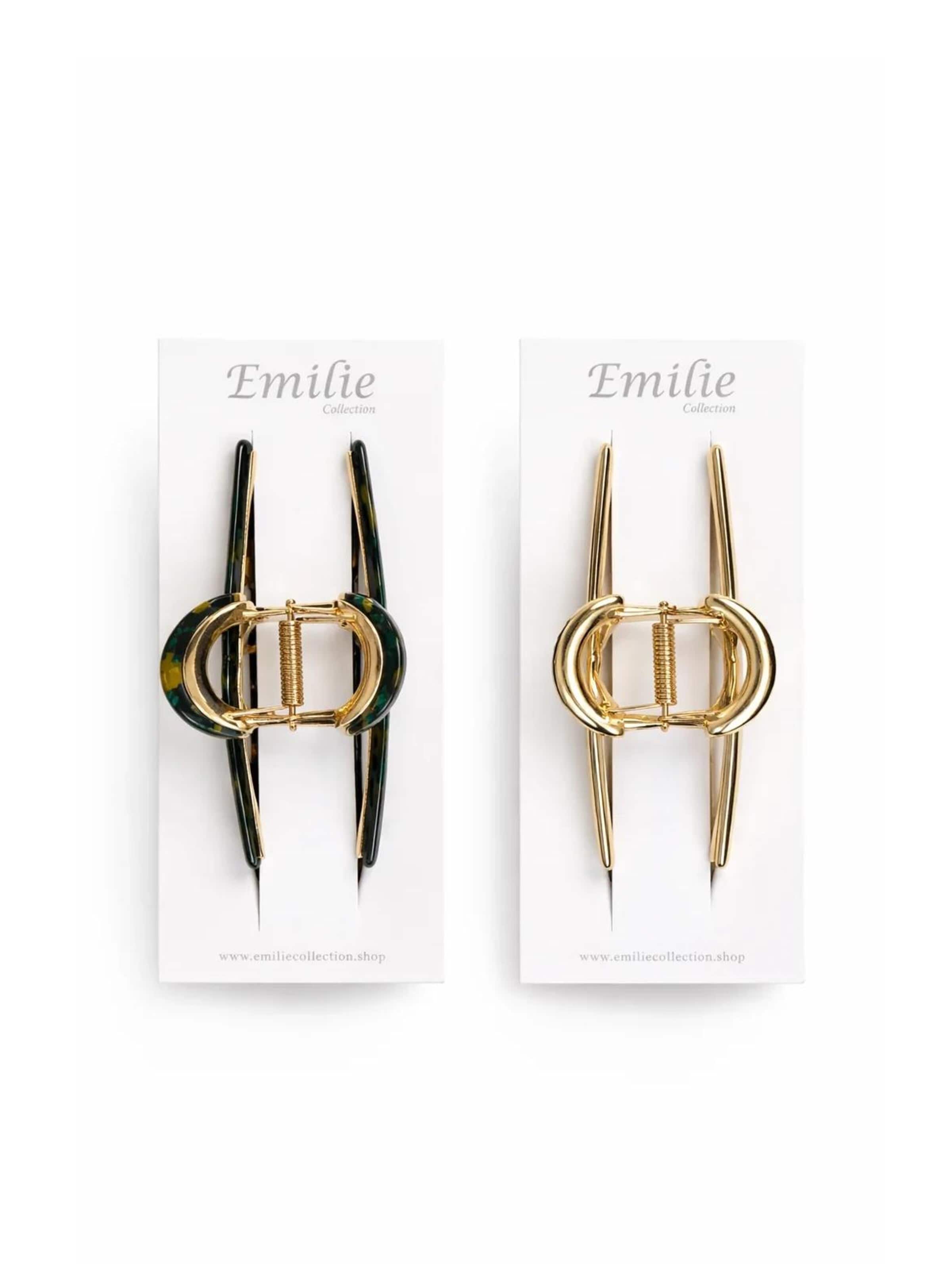 Ornamento per i capelli '2x haarklem' di Emilie collection in beige