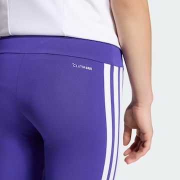 ADIDAS SPORTSWEAR Slimfit Sporthose 'Train Essentials' in Lila