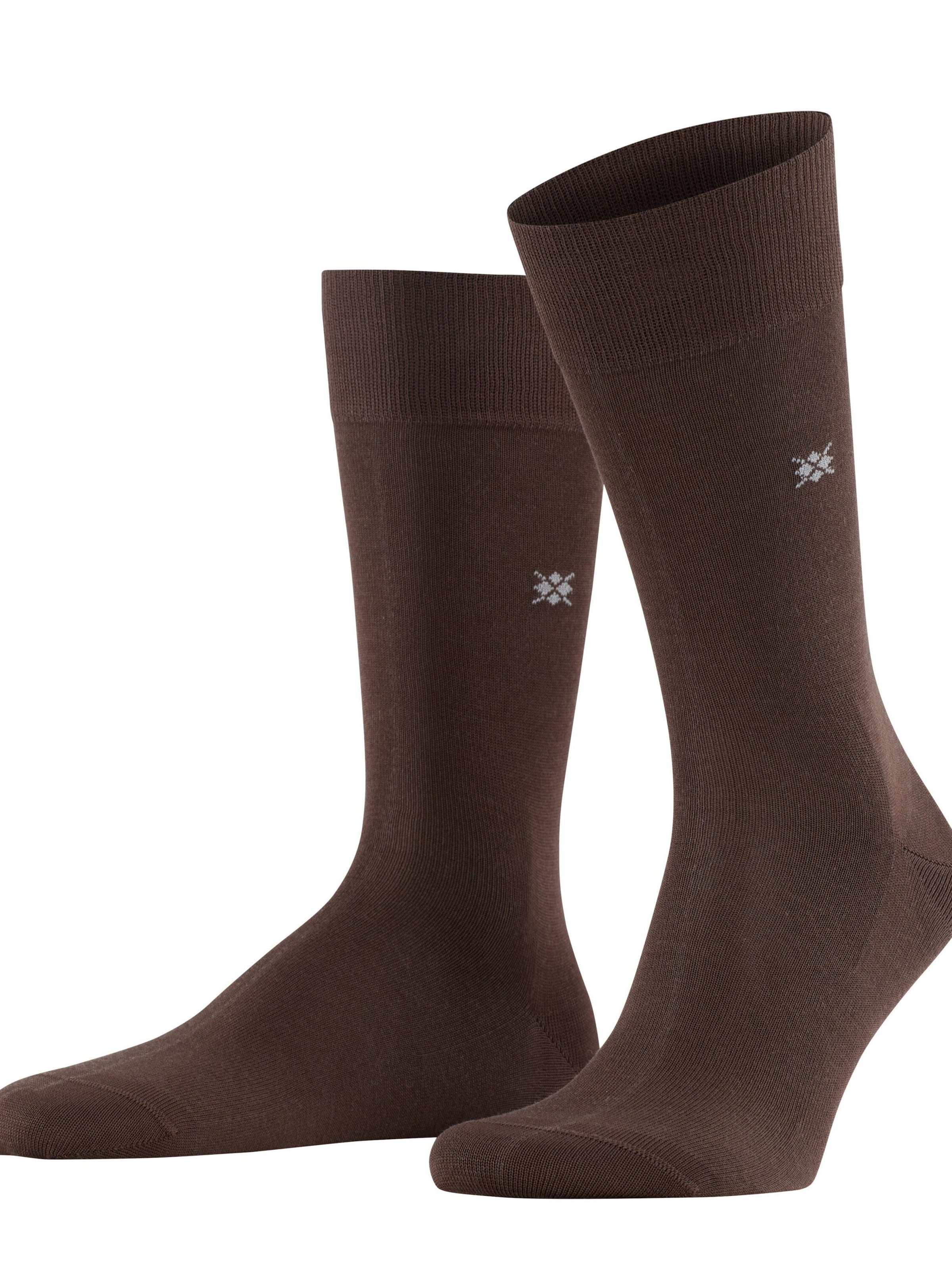 BURLINGTON Socken 'Dublin' in Braun: Vorderseite
