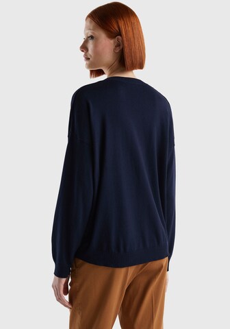 UNITED COLORS OF BENETTON Pullover in Blau