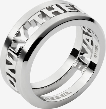 DIESEL Ring in Silver: front