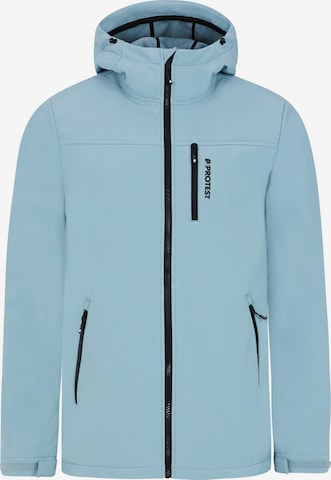 PROTEST Outdoorjacke 'PRTKAGU' in Blau: Vorderseite