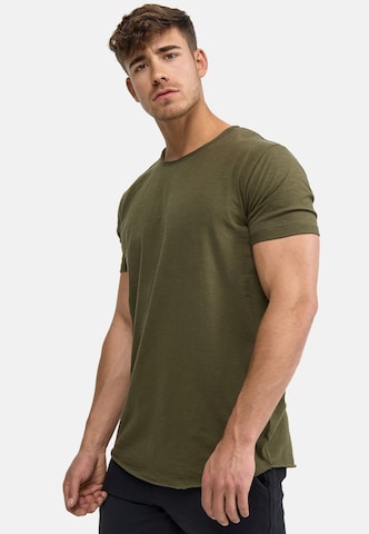 T-Shirt 'Willbur' INDICODE JEANS en vert