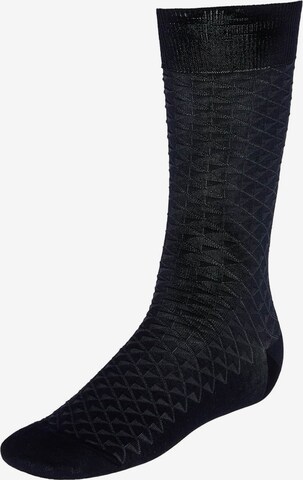 Boggi Milano Socken in Blau: predná strana