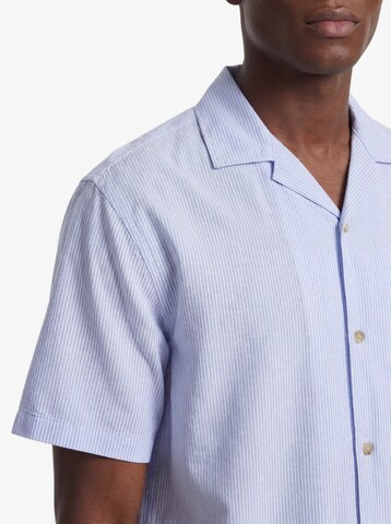JACK & JONES Comfort fit Srajca 'JWHSUMMER' | modra barva