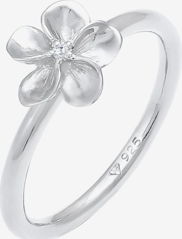 Nenalina Ring 'Blume' in Zilver: voorkant