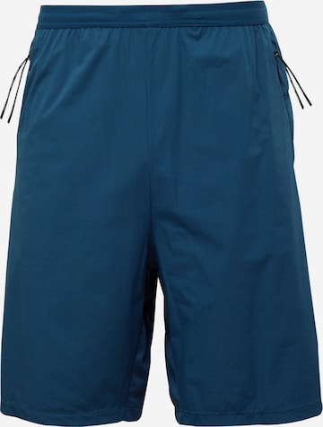 Superdry Workout Pants in Blue: front