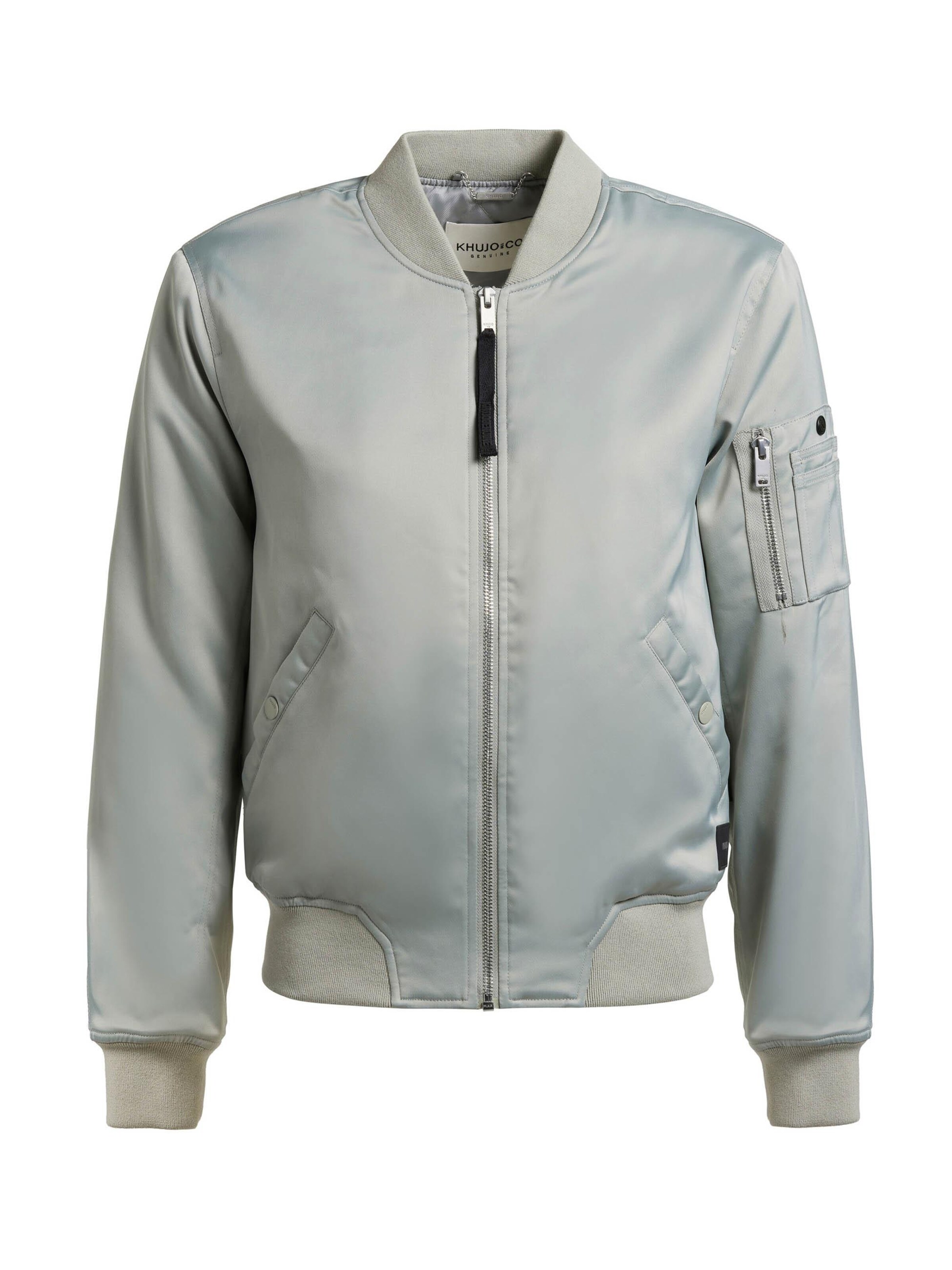 khujo Jacke  'Beth' in Grün: Vorderseite