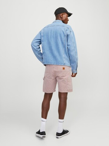 JACK & JONES Loose fit Jeans 'JJTony Carpenter' in Pink