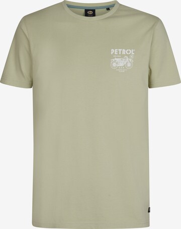 Petrol Industries Shirt 'Bayfrontstone' in Green: front