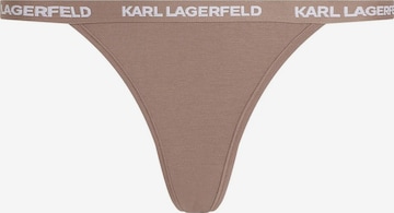 smėlio Karl Lagerfeld Moteriškos kelnaitės: priekis