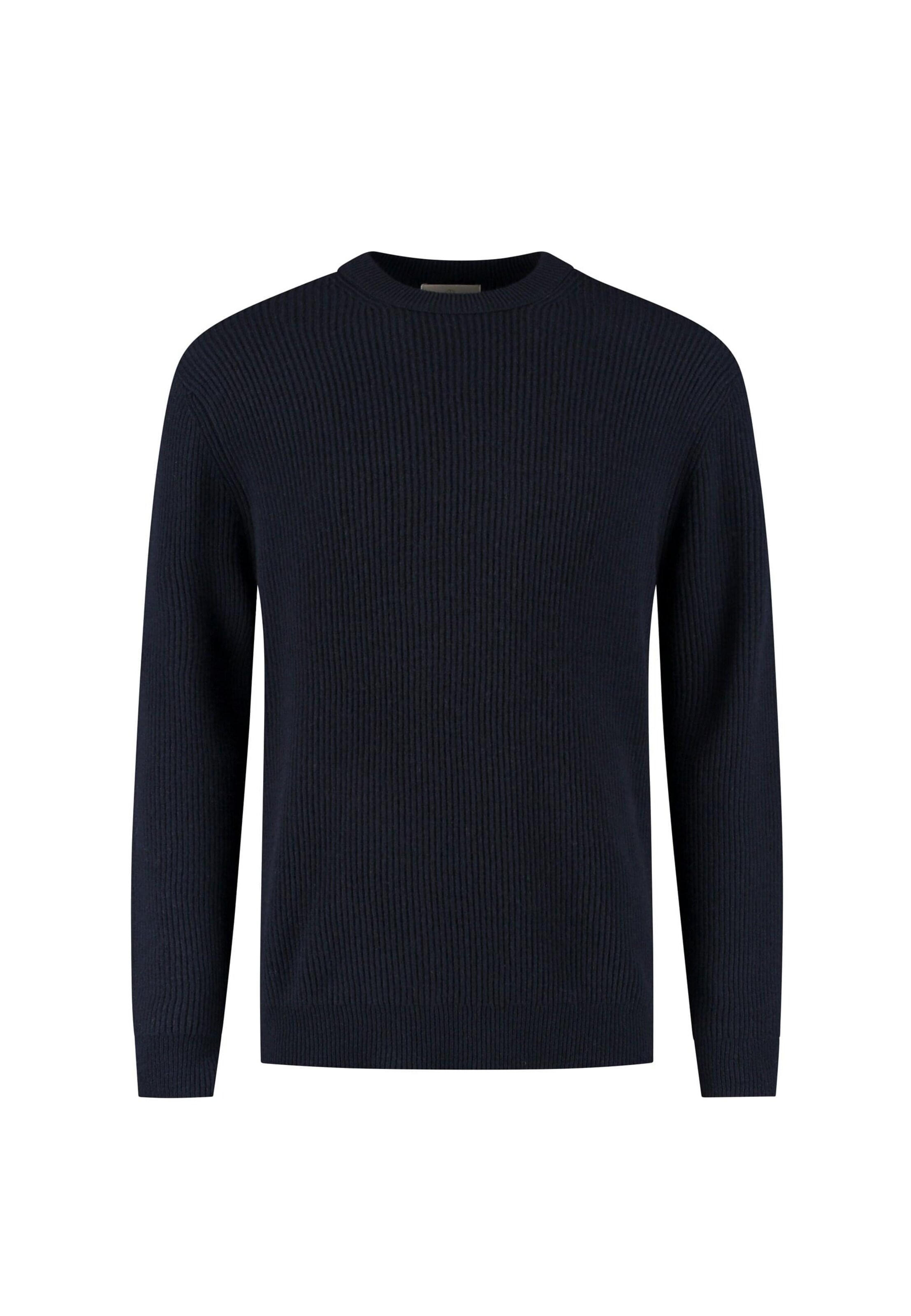 Dstrezzed Pullover 'Stef' in Blau: Vorderseite