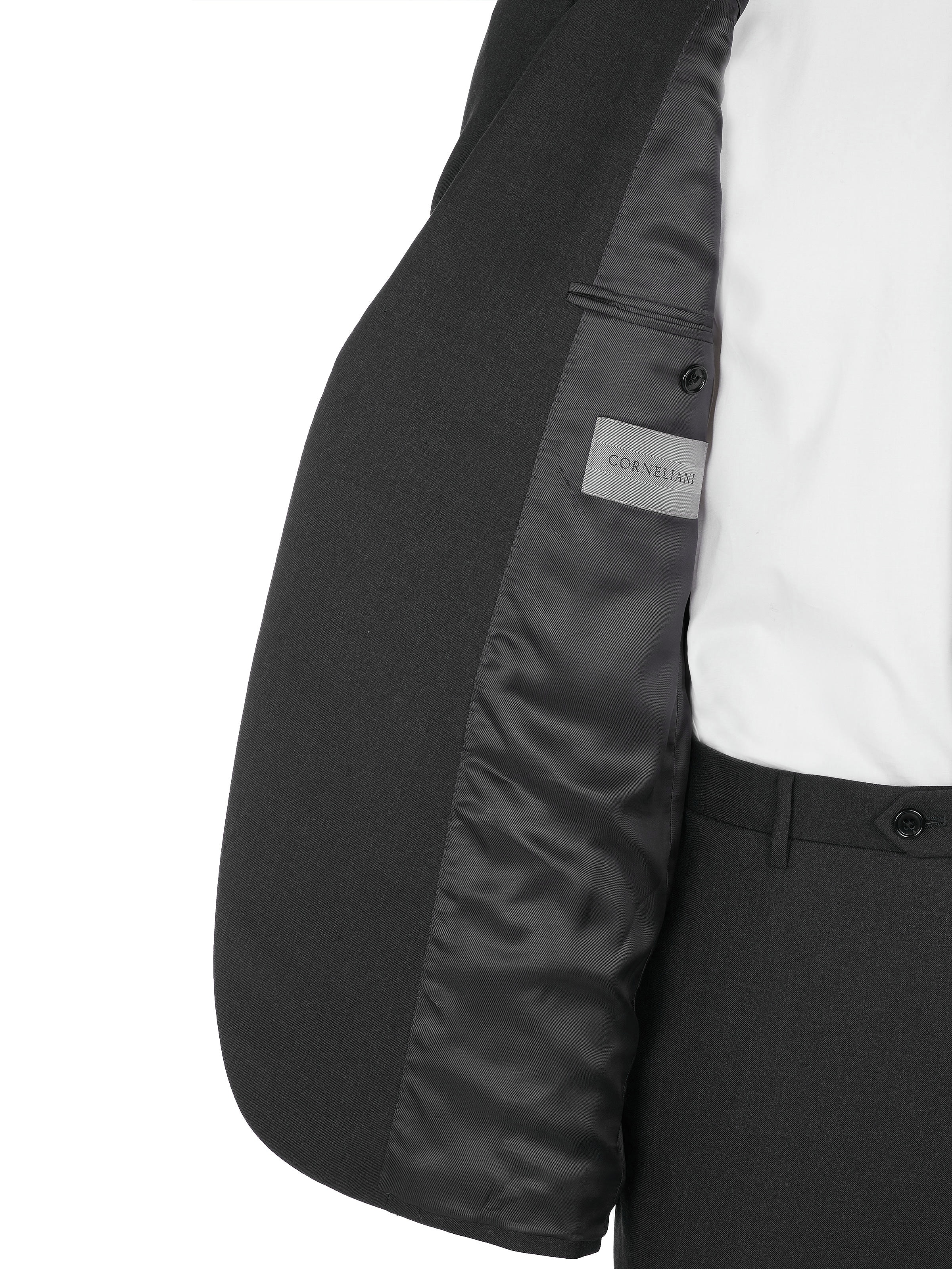 Corneliani Regular Anzug‌‌‌ in Schwarz