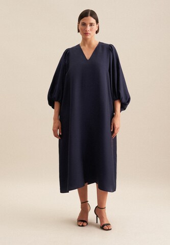 SEIDENSTICKER Kleid 'Curvy' in Blau