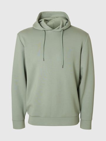 SELECTED HOMME Sweatshirt in Groen: voorkant