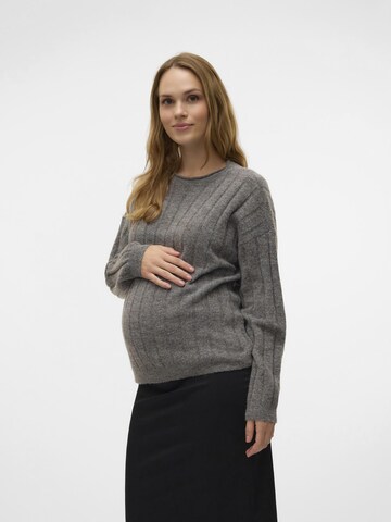 Vero Moda Maternity Trui in Grijs: voorkant