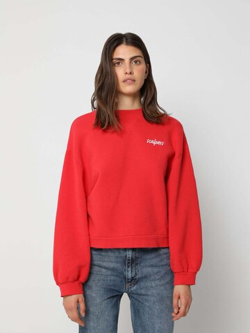 Scalpers Sweatshirt in Red: front