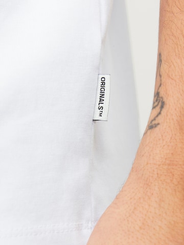 T-Shirt 'Lucca' JACK & JONES en blanc