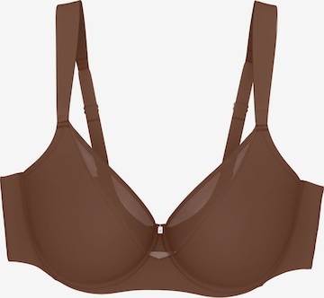 TRIUMPH Bra ' Red Label True Shape Sensation ' in Brown: front
