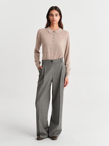 TATUUM Wide leg Broek in Grijs