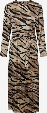 smėlio PIECES Suknelė 'FEI': priekis