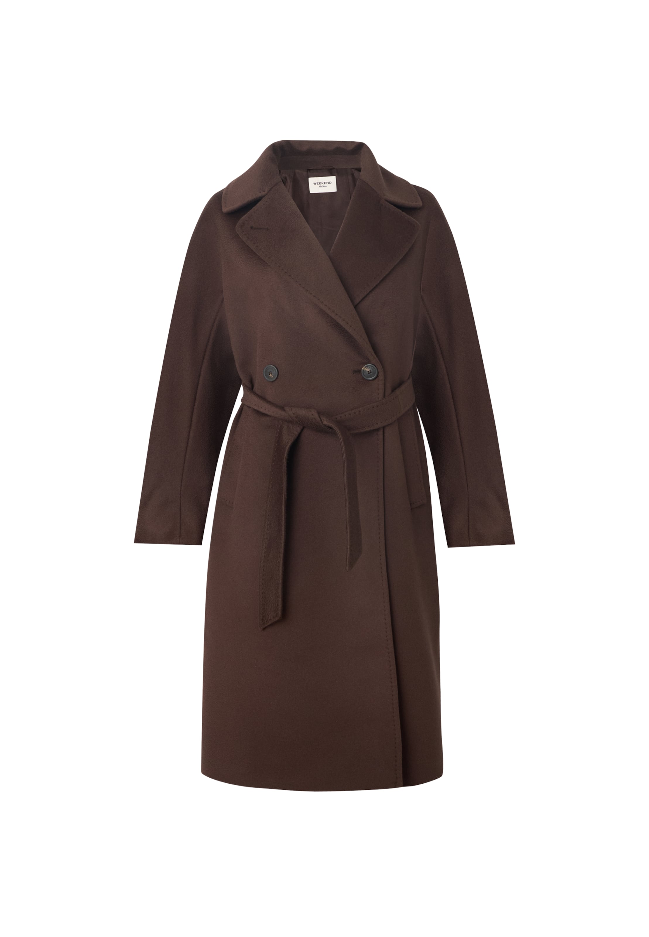 Weekend Max Mara Prechodný kabát 'RESINA' - Hnedá: predná strana