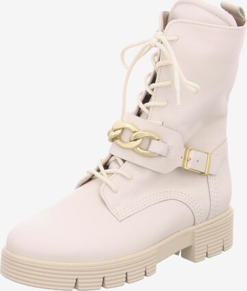 GABOR Lace-Up Ankle Boots in Beige: front