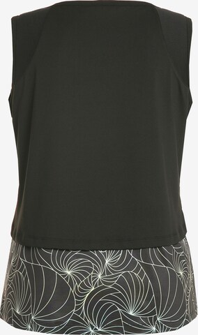 Ulla Popken Sports Top in Black