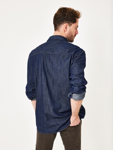 PADDOCKS Regular fit Button Up Shirt in Blue